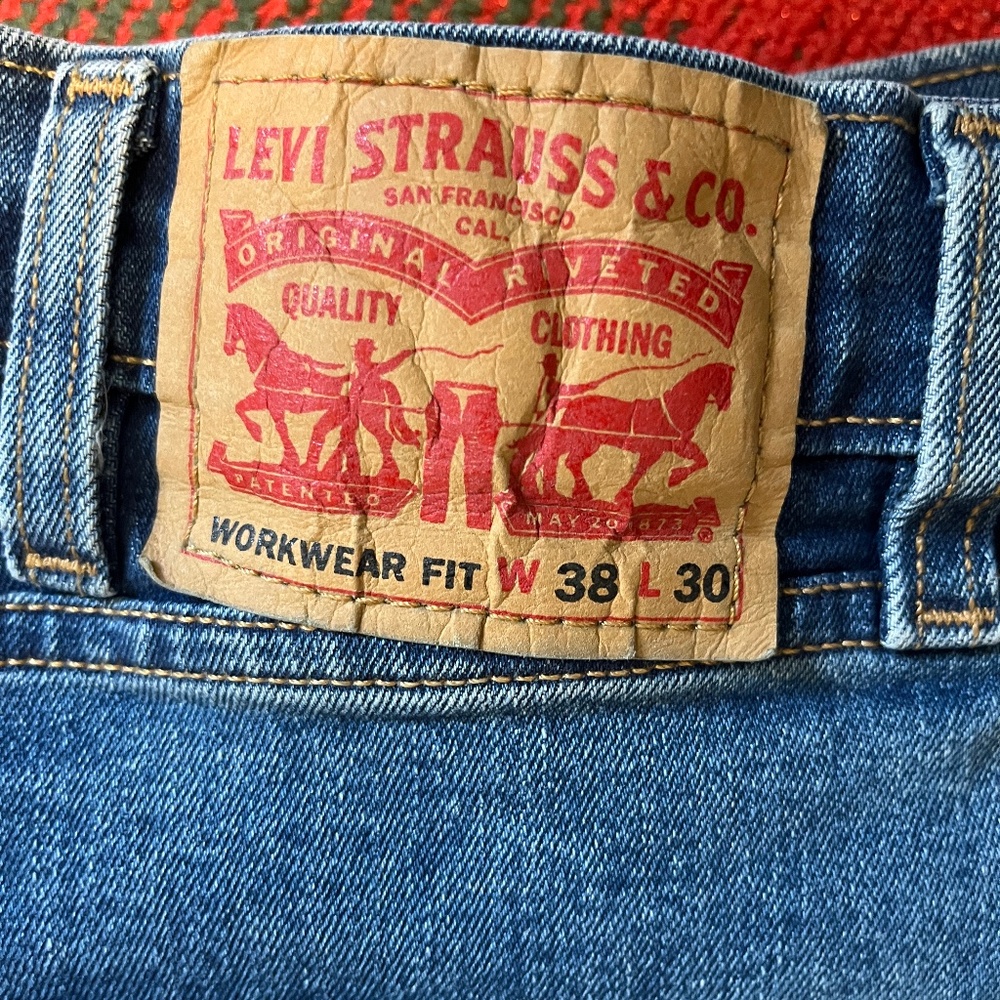 Levis Mens Jeans 38 x 30